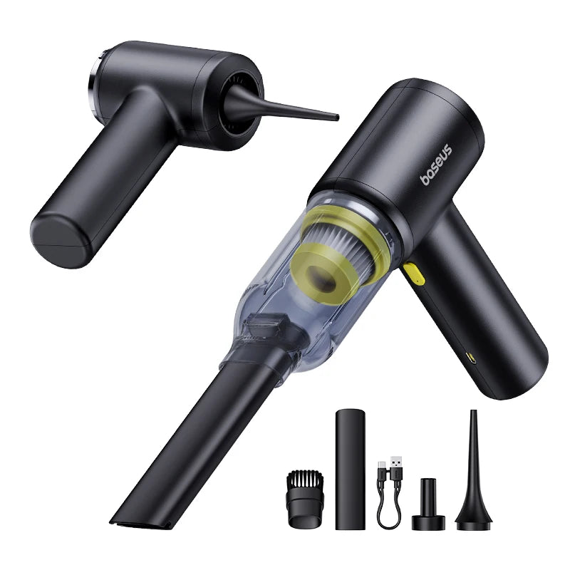 aspirador automotivo baseus preto