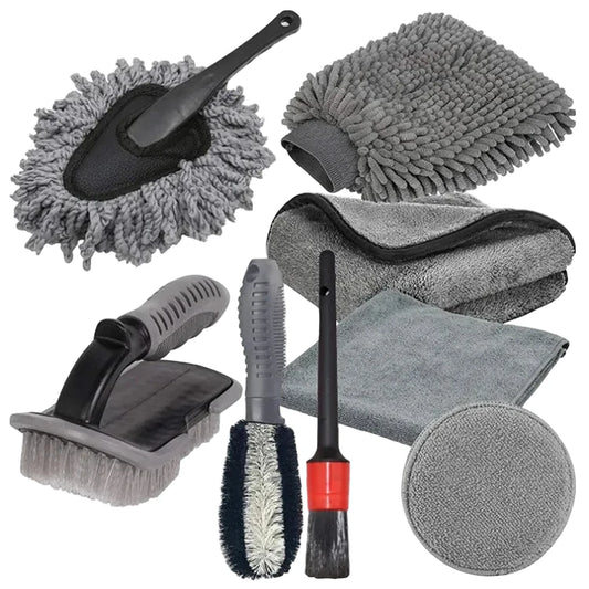 kit lavagem automotiva 9 peças