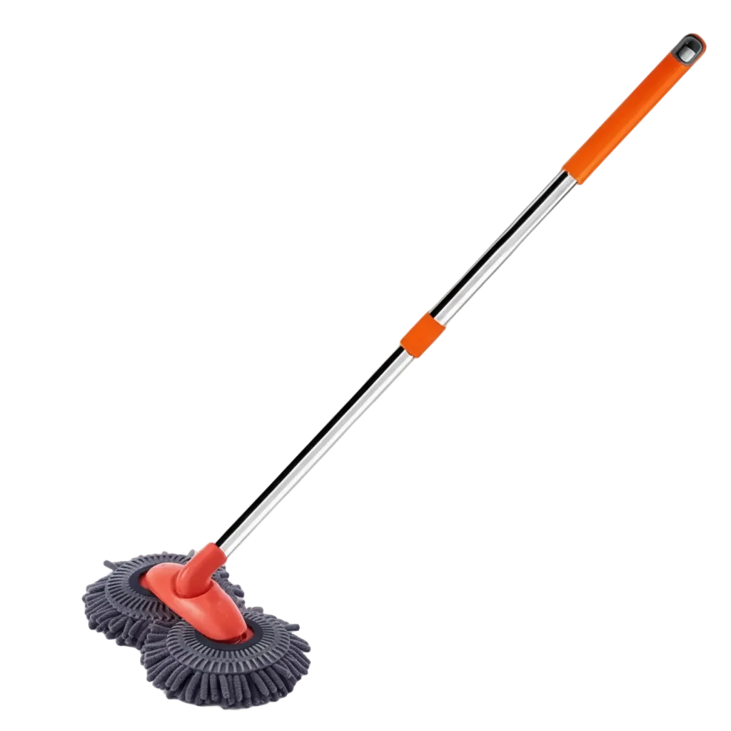 mop giratório 360° cinza