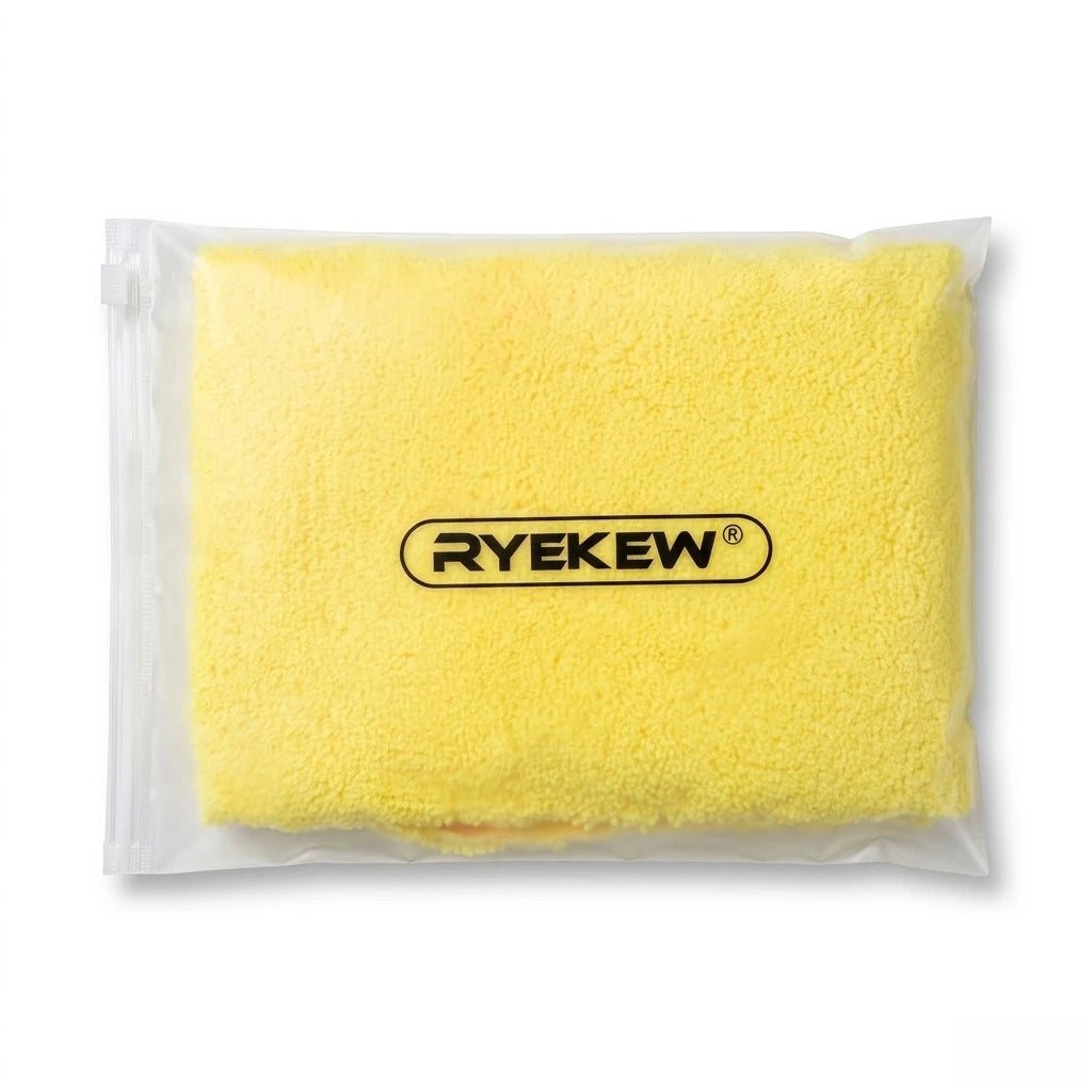 pano de microfibra amarelo